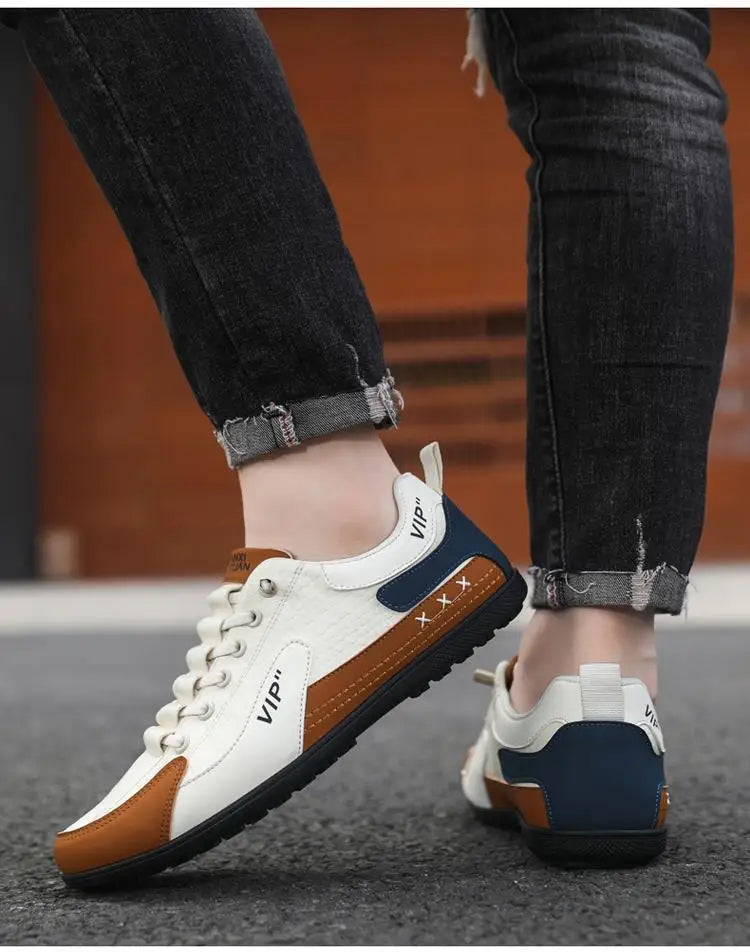 Mens 2026 Trendy Lightweight Loafers Soft Sole Breathable Slip On Casual Driving Shoes Comfortable Flat Simple Style