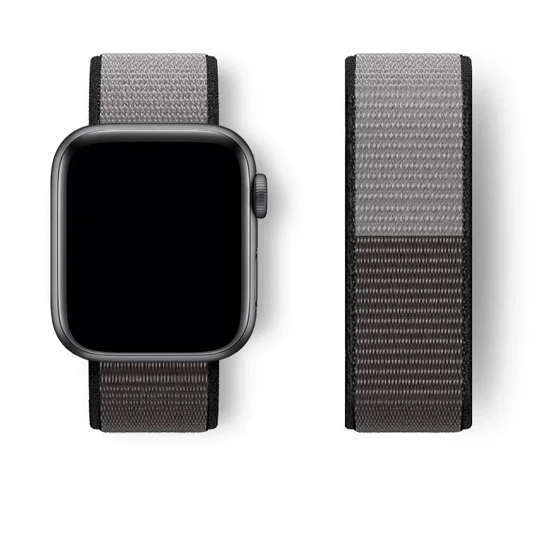Nylon Sport loop Strap For Apple Watch Band 44mm 42/40mm 45mm  38/41mm pride Bracelet iwatch Ultra2 49mm Series 9 8 se 7 6 5 4 3