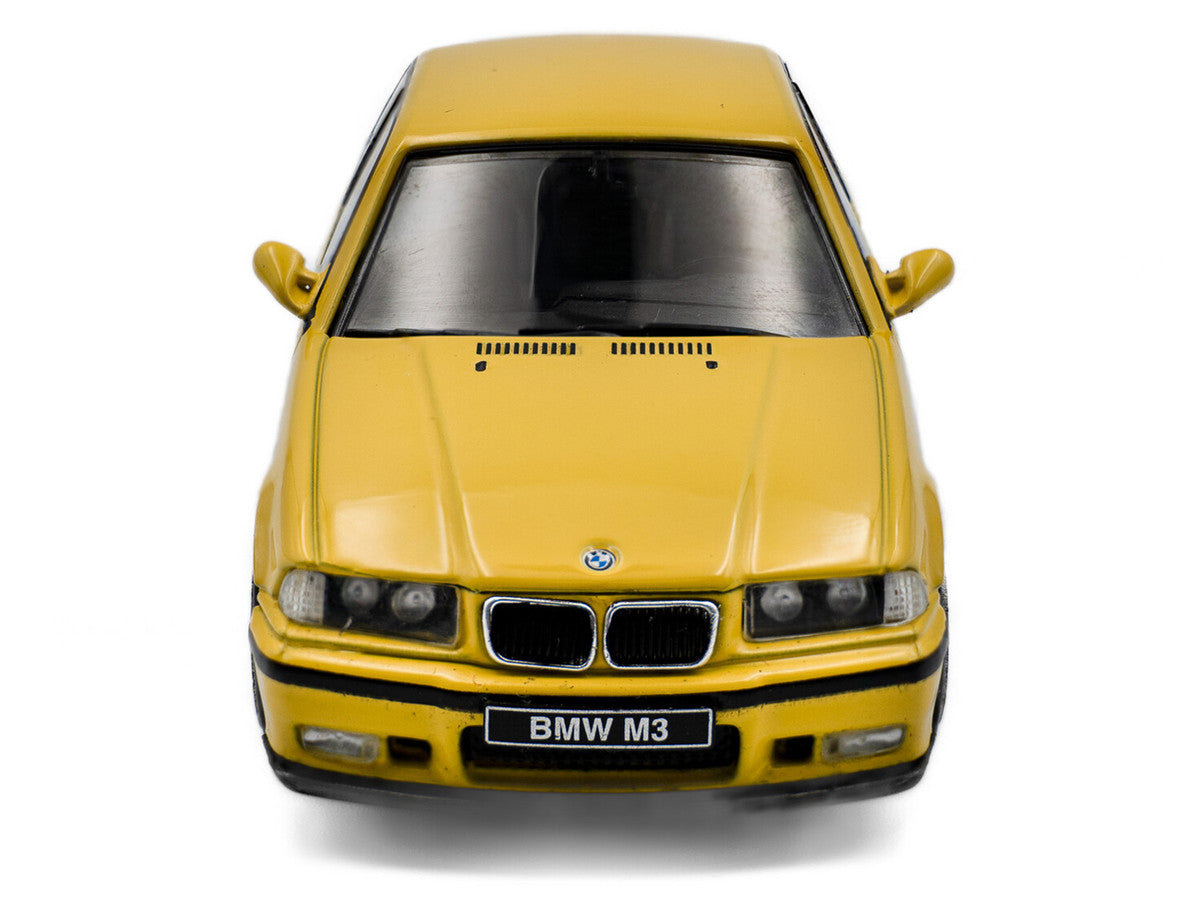 1999 BMW E36 M3 Coupe Dakar Yellow 1/43 Diecast Model Car by Solido