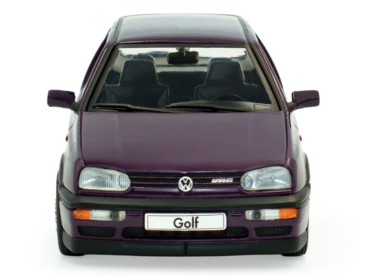 1994 Volkswagen Golf MKIII VR6 Purple Metallic 1/43 Diecast Model Car by Solido