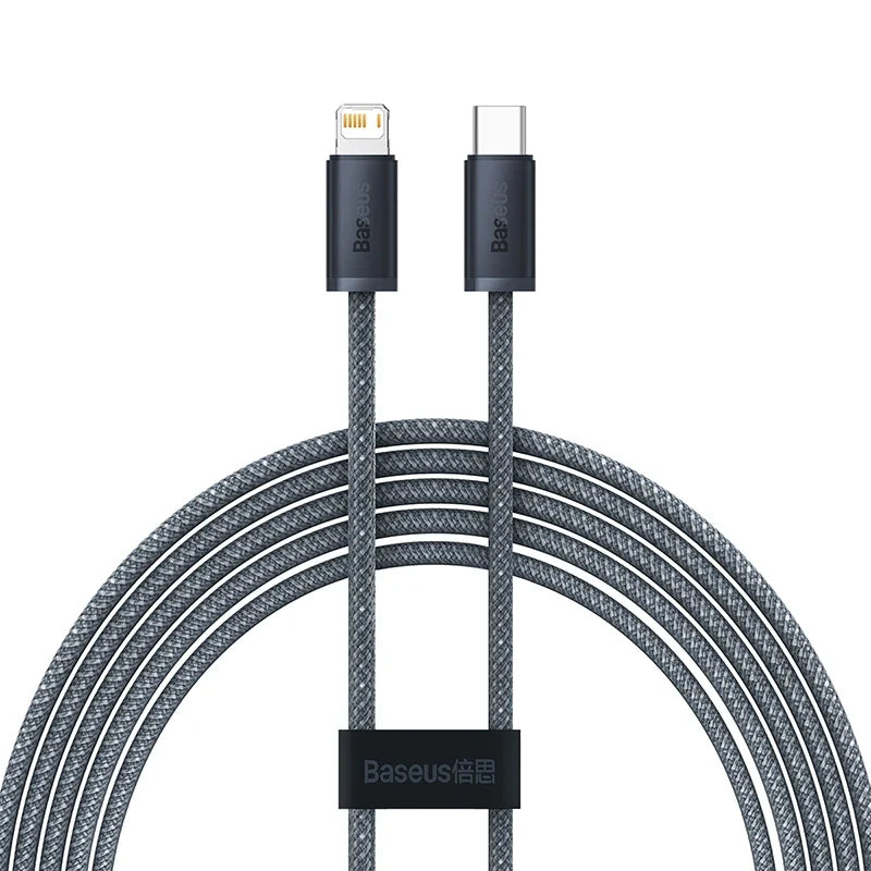 Baseus USB C Cable For IPhone 14 13 12 11 Pro Max Xs Plus 20W 30W Fast Charging Cable Type C Data Wire For ipad Macbook