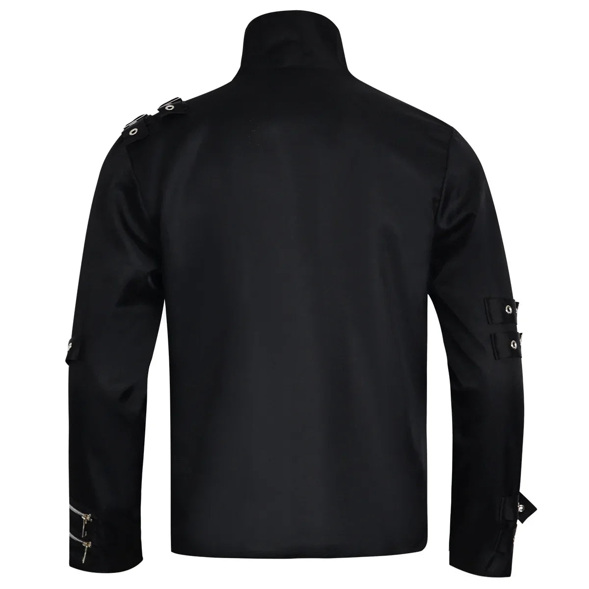 Michael Jackson Cosplay Costume BAD MJ Punk Jacket Black Slim BAD Jacket Costume Clothing for Man Adore Stars Impersonator