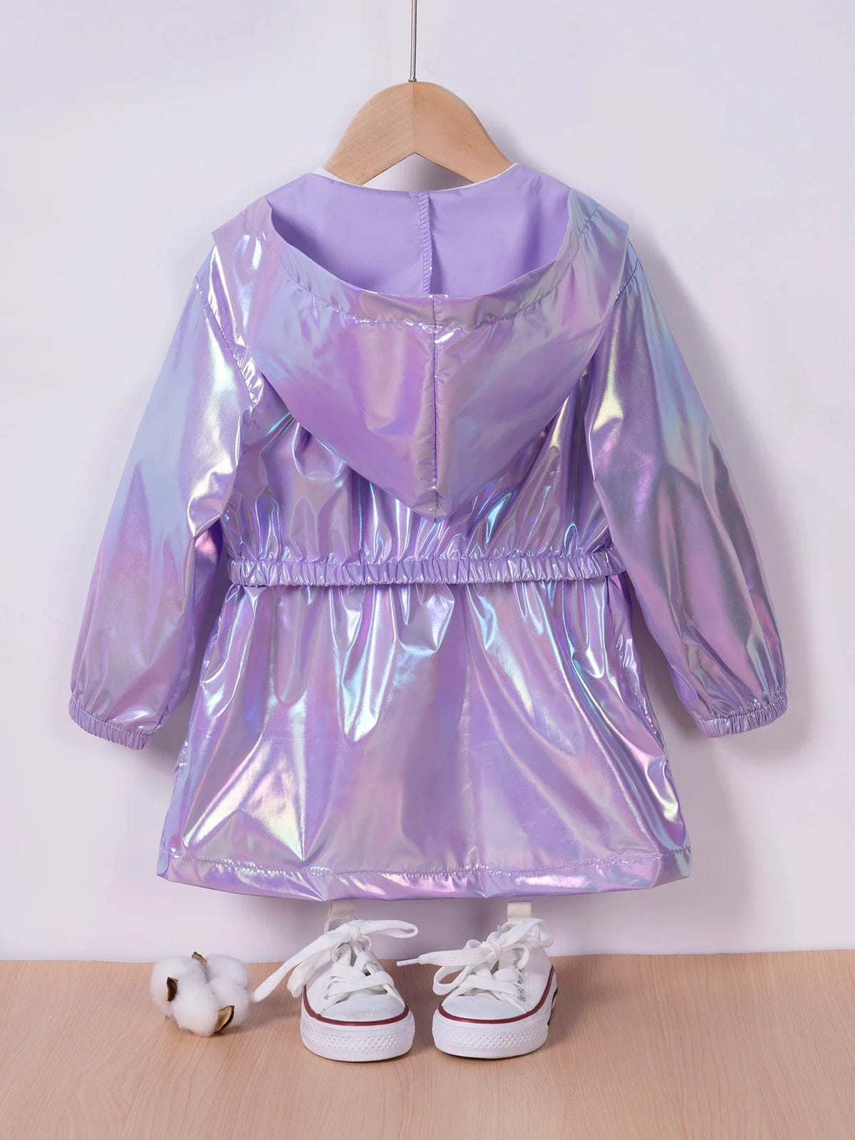 Girl's Spring and Autumn Children's Light and Thin Breathable Zipper Coat Jacket for Boys and Girls Fashion Thin Jacket