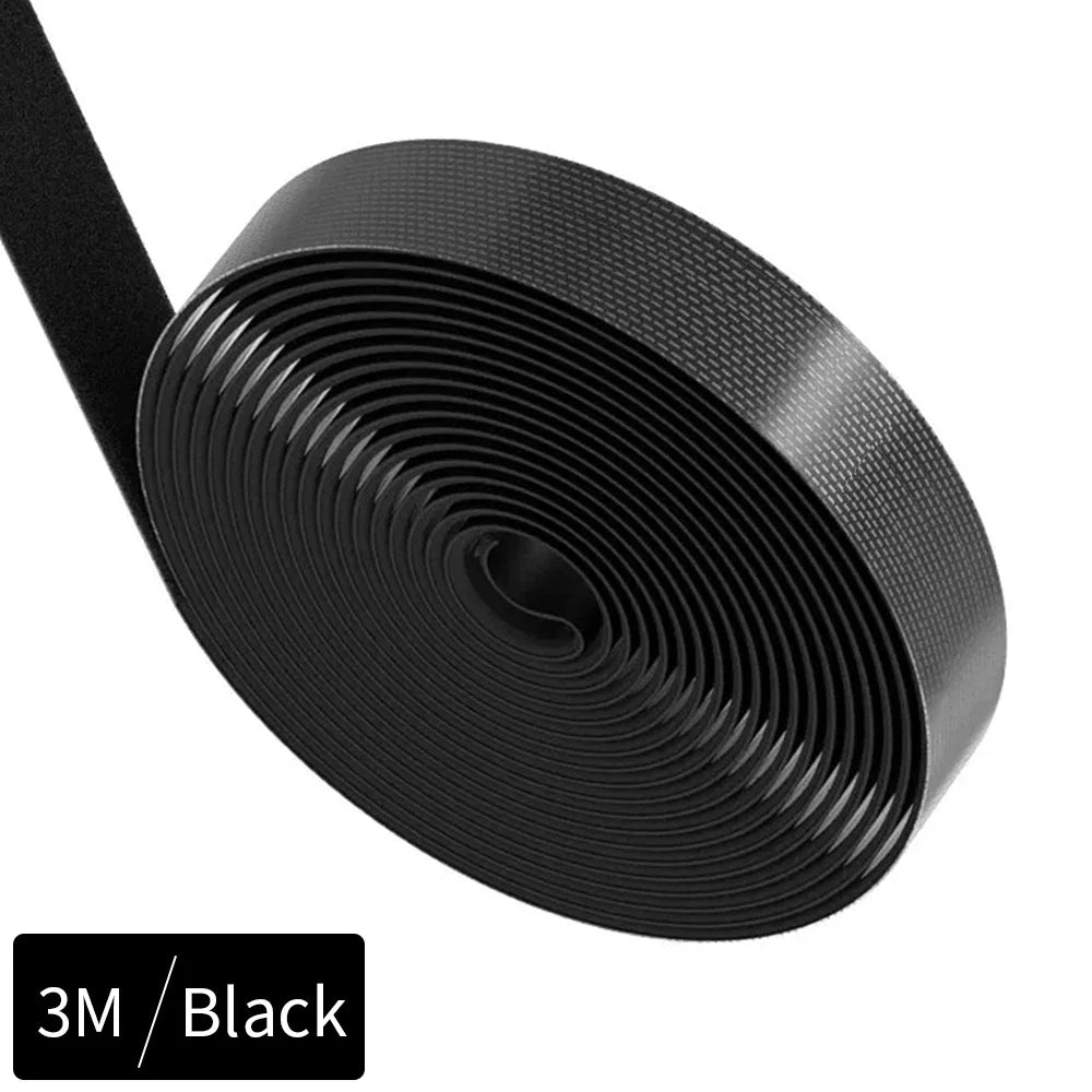 Reusable Hook Loop Cable Ties Wire Winder Organizer 1/2/3/5M For Desk Cable Management USB Mouse Earphone Cord Protector