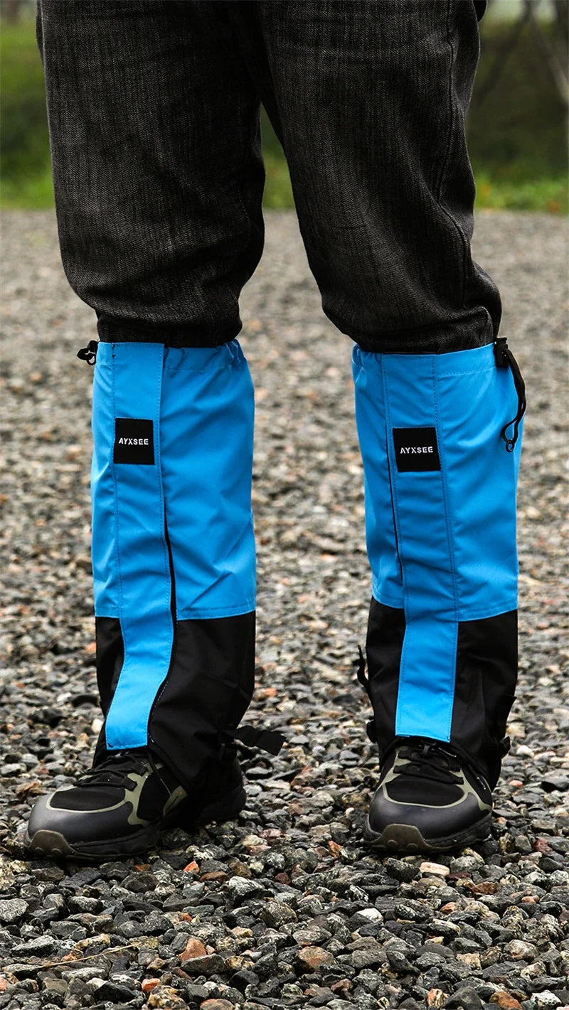 Durable Waterproof Leg Gaiters Hiking Hunting Camping Climb Boots Leggings Covers Outdoor Hunting Winter Snow Skiing Leg Warmers