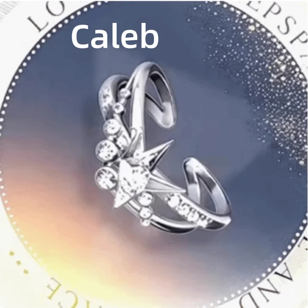 Gift Copper Love And Deepspace Ring Xavier Zayne Wedding Ring Caleb Game Prop Adjustable Rings Cosplay