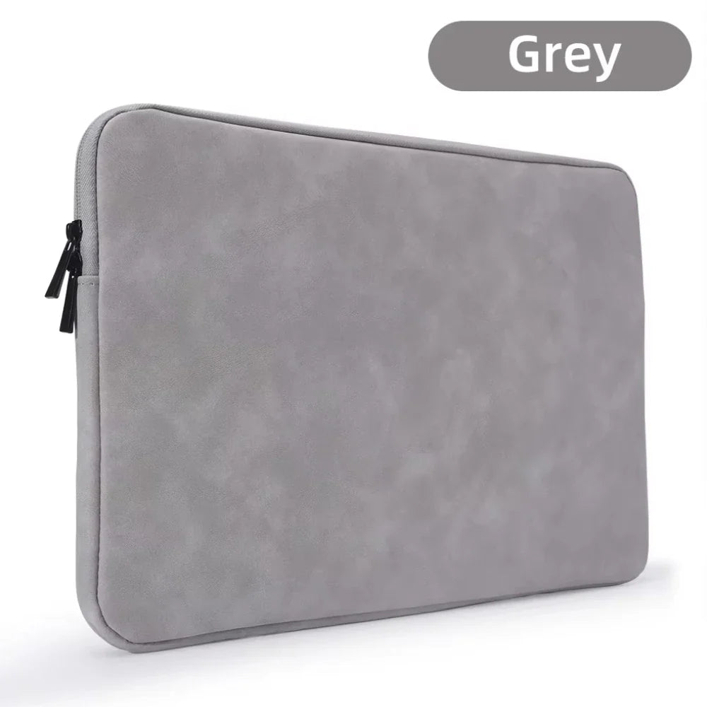 PU sheepskin leather fabric Waterproof Leather 9.7-15.6 inch Tablet PC Carrying Case Protective  Notebook Shockproof Cover