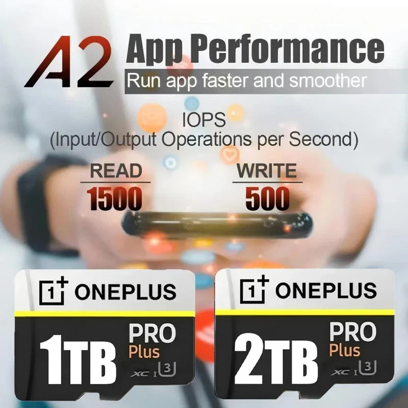 OnePlus 512GB Memory Card 1TB 2TB High Speed Full HD Video Mini SD Card 256GB 128GB Newest Micro Card For Phone Computer Camera