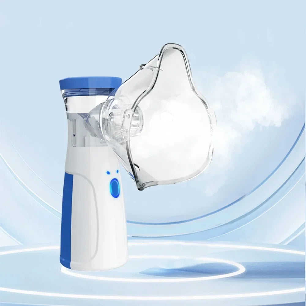 Mini Revitalize Facial Steamer and Humidifier 2-in-1 Nano Ion Mist for Skin Moisturizing Tool Air Moisturizing with Water Tank