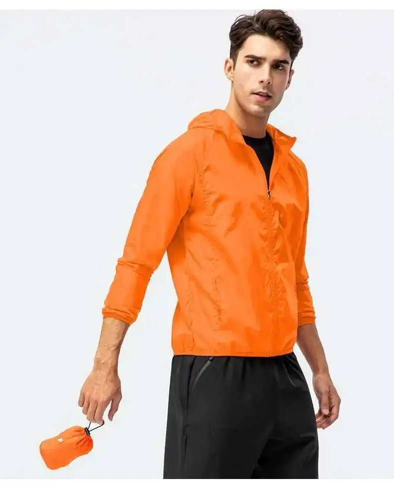 Fishing Rain Wind Breaker Coat For Men Women Waterproof Jacket Hiking Climbing Clothes Sun Protection Quick Dry Rain Coat
