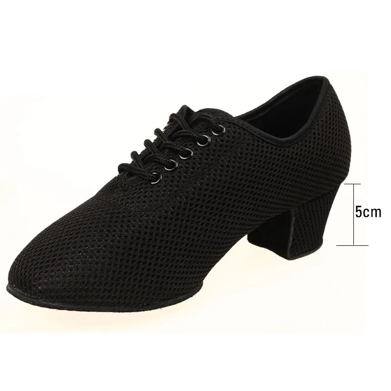 Women Latin Dance Shoes Jazz Ballroom Salsa Dancing Shoes Woman High Heels Children Training Modern Tango Dance Sneakers Female