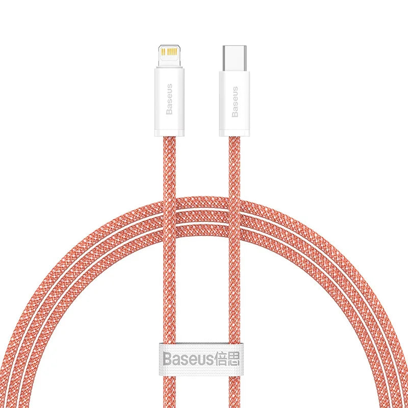 Baseus USB C Cable For IPhone 14 13 12 11 Pro Max Xs Plus 20W 30W Fast Charging Cable Type C Data Wire For ipad Macbook
