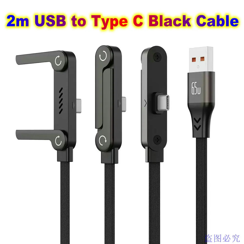 USB Type C Flat Phone Charger Fast Charging Cable C Kick Cable Stand Invisible Support Foldable Holder Charge Bracket For iPhone