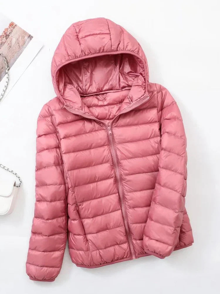NewBang Brand Women's Down Jackets 90% Ultra Light Duck Down Women Lightweight Coat Hooded Female Windbreaker Parka Plus Coats