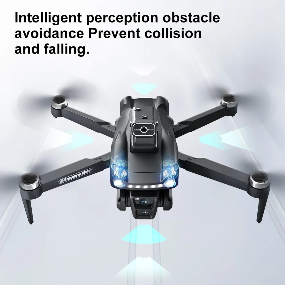 Lenovo V198MAX Drone 8K Profesional FPV Brushless Laser obstacle avoidance Aerial Optical Foldable Quadcopter Mini 4K Dron