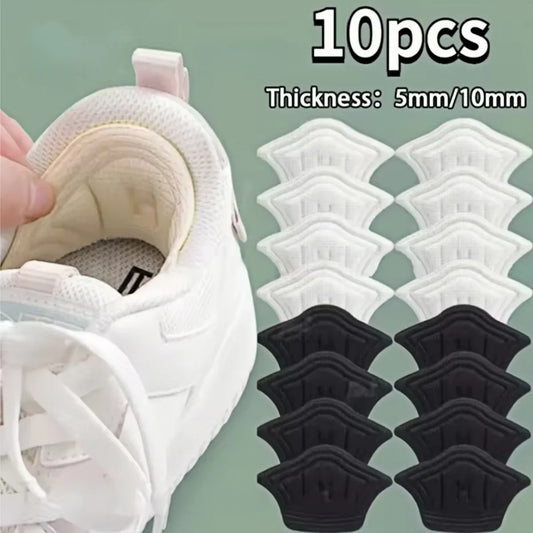 5Pairs Insoles For Shoes Patch Heel Pads For Sport Shoes Adjustable Size Feet Pad Insole Heel Protector Back Sticker Shoe Pad