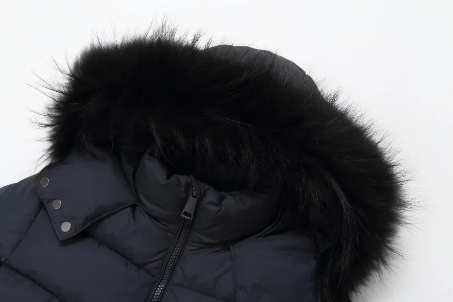 AP 2025 winter design waterproof fabric children down coat for girls and boys clothes