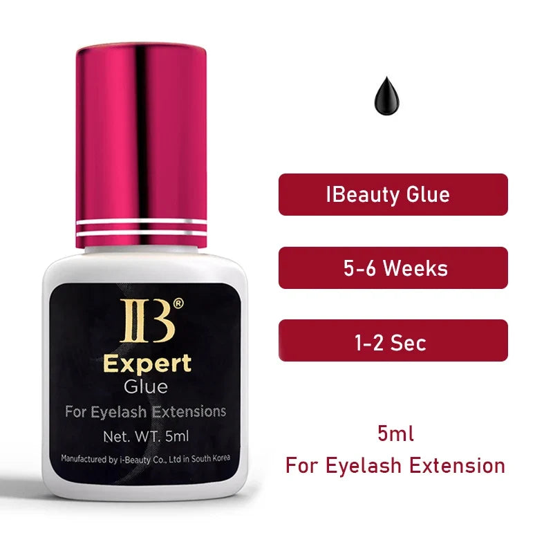 1 Bottle IBeauty Ultra Super Plus Glue Fake Eyelash Extension Korea 0.5s Fast Dry Long Lasting Makeup Tool Adhesive Supplies