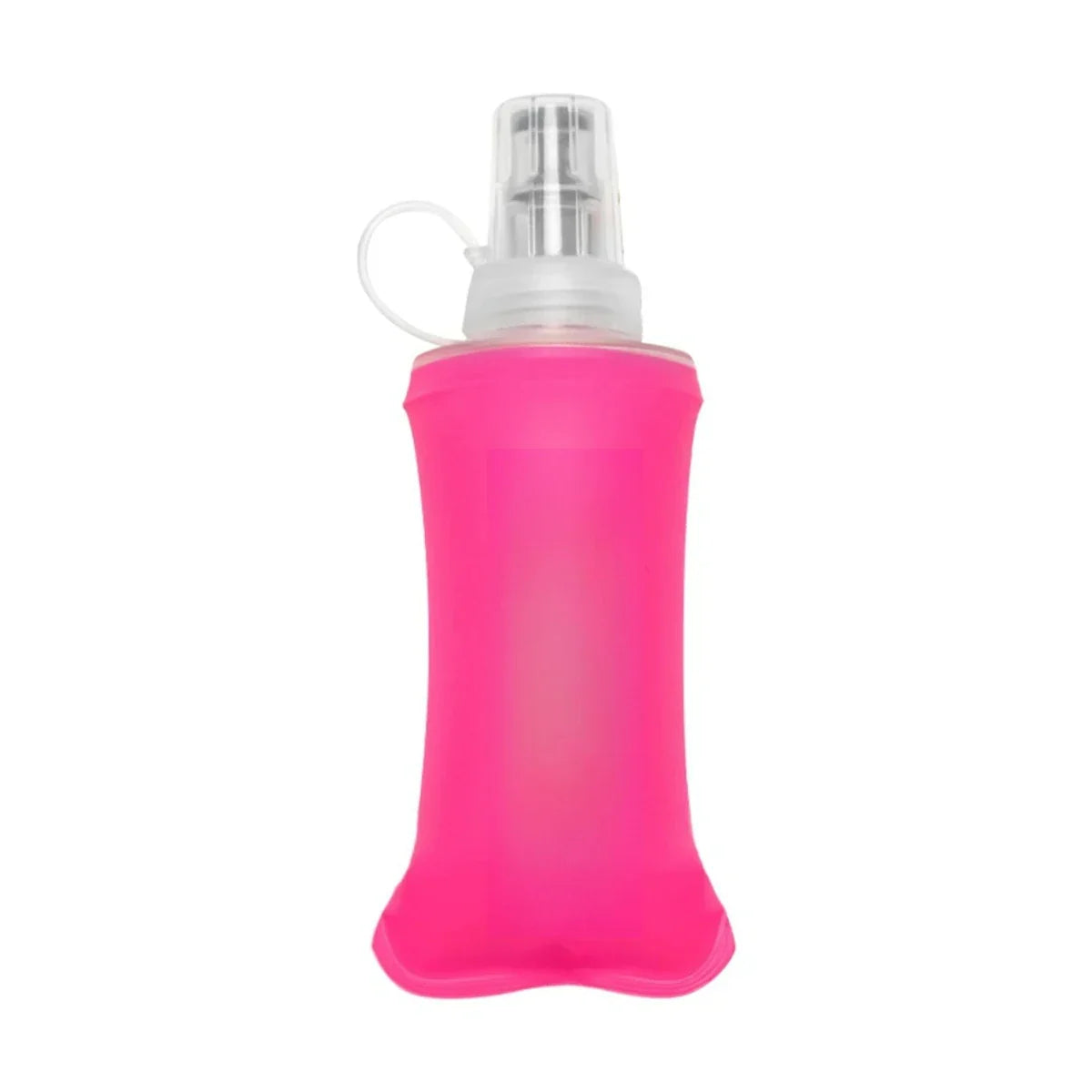 150ml/250ml/500ml Collapsible Silicone Water Bottle with Bite Valve, Outdoor Portable for Running Camping Hiking Travel