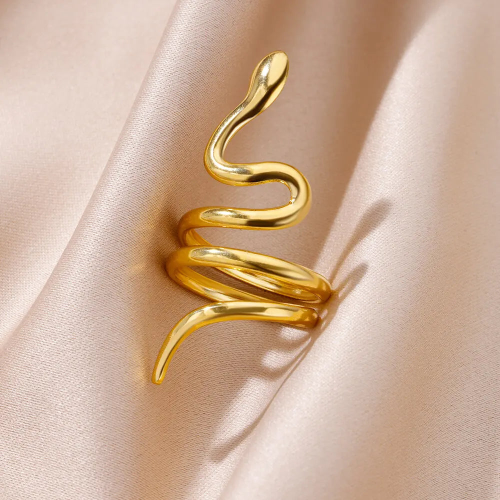 316L Stainless Steel Rings for Women Gold Color Never Fade Luxury Classic rings wedding couple rings Jewelry Free Shipping