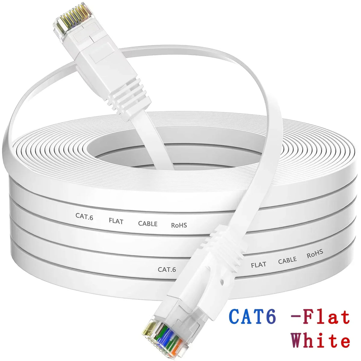 Cat 6 Ethernet Cable LAN Network Cord,Internet, Network Cable - Supports Cat6 Network Standar Gigabit high-speed Network Cable