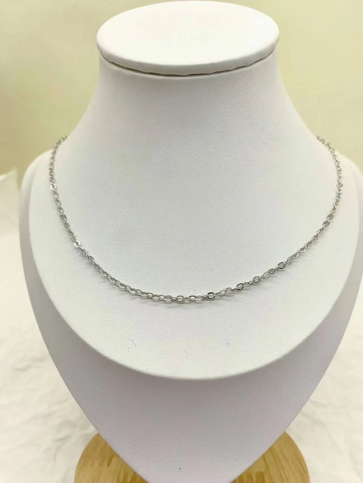 1PCS45+5cm fashionable and simple loose O-shaped collarbone chain necklace, suitable for single or stacked wearing, can be DIY