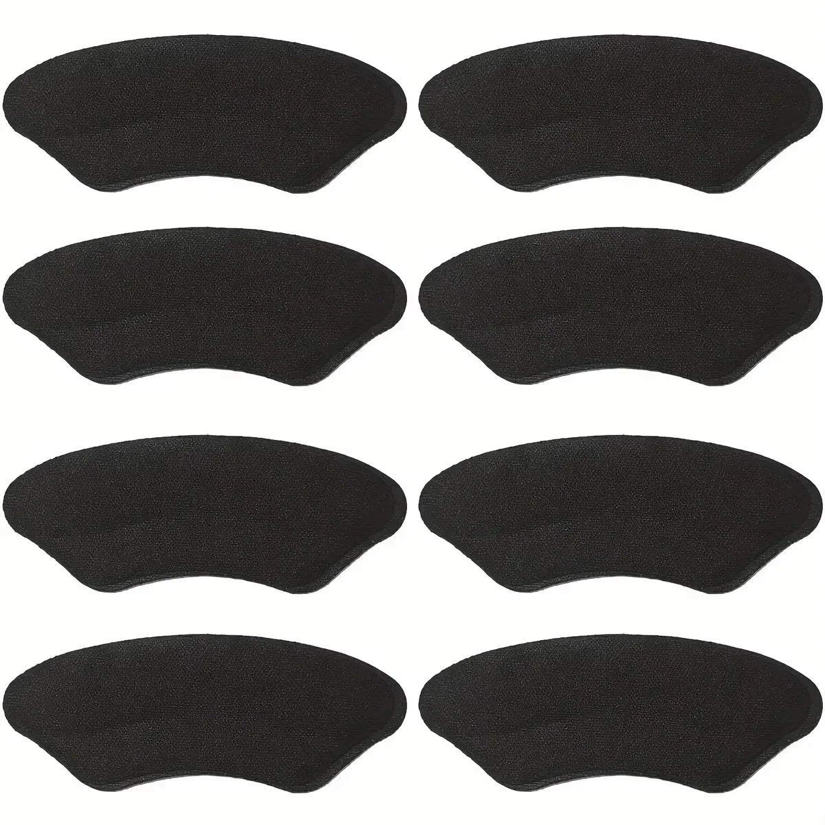 8-Pack Heel Pads for Too Big Shoes Self-Adhesive Heel Protectors Heel Inserts Improve Shoe Fit And Comfort Prevent Heel Slippage