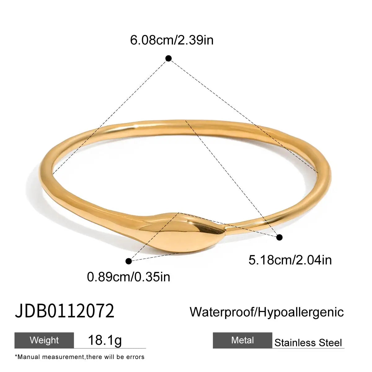Uworld Fashion Zircon Serpentine Bracelet Ring Stainless Steel Finger Bracelet Stackable Chain Women's Accessories Party Gift