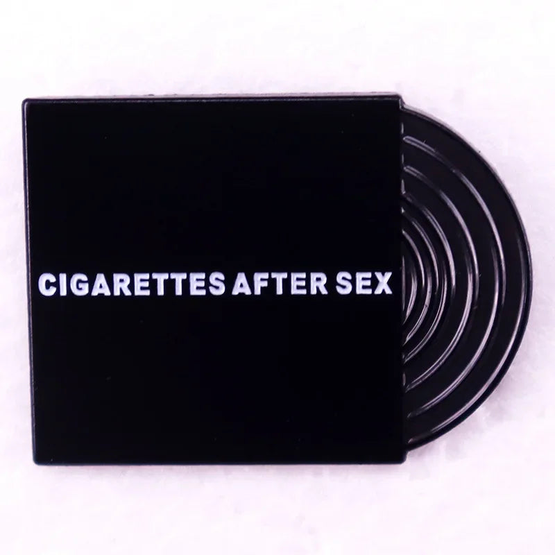 Popular Music Rock Album Enamel Pin Band Punk Brooch Music Lovers Metal Badge Fashion Jewelry Accessories Gifts