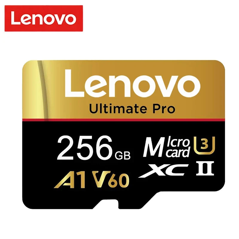 Lenovo SD Memory Card 128GB 256GB 512GB 1TB Micro SD Card V60 U3 Flash Cards TF Card Memory Microsd For Insta360 DJI Drone