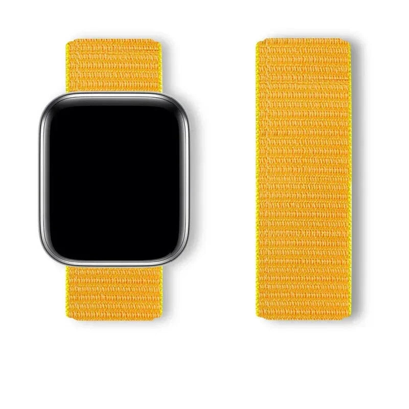 Nylon Sport loop Strap For Apple Watch Band 44mm 42/40mm 45mm  38/41mm pride Bracelet iwatch Ultra2 49mm Series 9 8 se 7 6 5 4 3