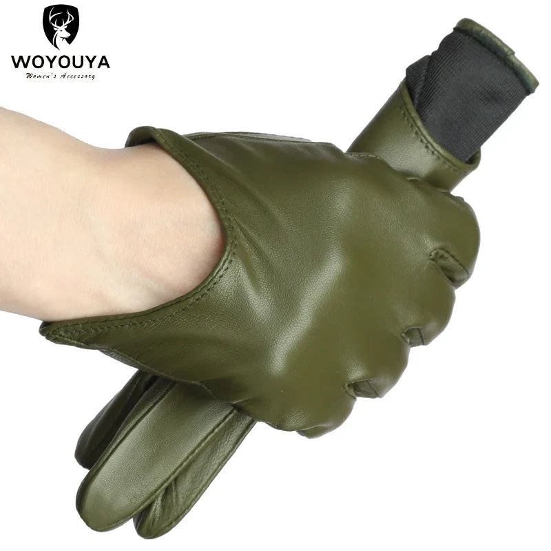 Fashion color Apparel Accessories women's leather gloves,comfortable short Women mitten,warm winter gloves women-2001