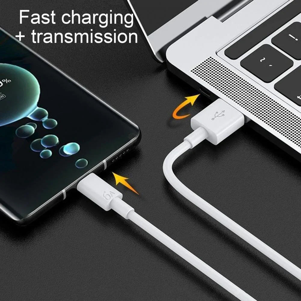 6A USB C Charging Cable with 67W Charger Wall Adapter for iPhone 15 Xiaomi Huawei Android Phones and All Type-C Charging Charger