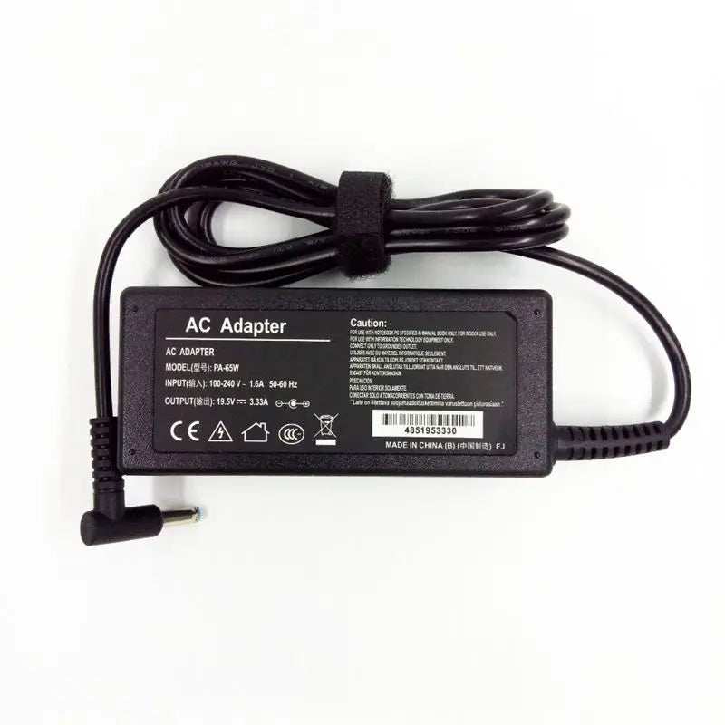 AC Adapter 19.5V 3.33A 65W 4.5*3.0mm Laptop Charger Adapter For HP Envy 17-j010us Pavilion 15-j000 Chromebook 11 G4 G5 EE 14 G3