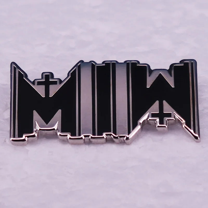 Popular Music Rock Album Enamel Pin Band Punk Brooch Music Lovers Metal Badge Fashion Jewelry Accessories Gifts