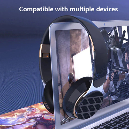NNEOBA Wireless Bluetooth Headphone Black