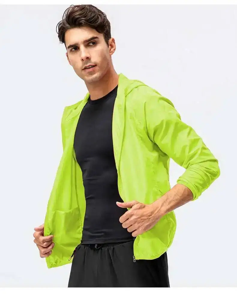 Fishing Rain Wind Breaker Coat For Men Women Waterproof Jacket Hiking Climbing Clothes Sun Protection Quick Dry Rain Coat