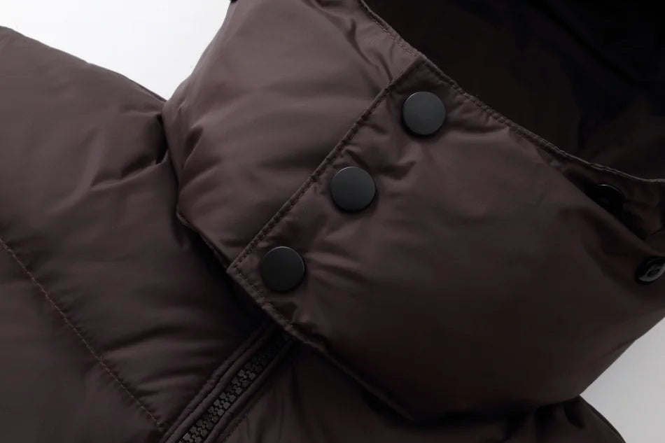 AP 2026 AW Winter down coat for kids High-quality white duck down coats waterproof fabric children outwear