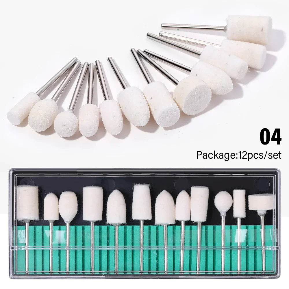 LULAA Electric Nail Drill Machine Set Pedicure Grinding Equipment Mill For Manicure  Professional Strong Nail Polishing Tool