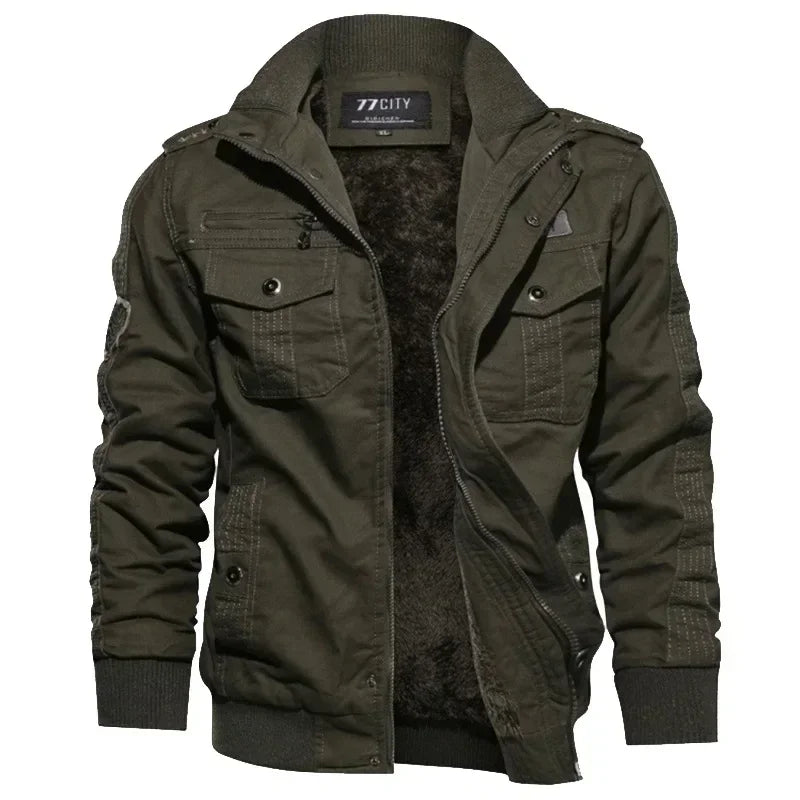 LIBIELIY   Thicker Warm Down Jackets Men Winter Coats Balck Casual Winter Jackets High Quality Male Multi-pocket Cargo Ja