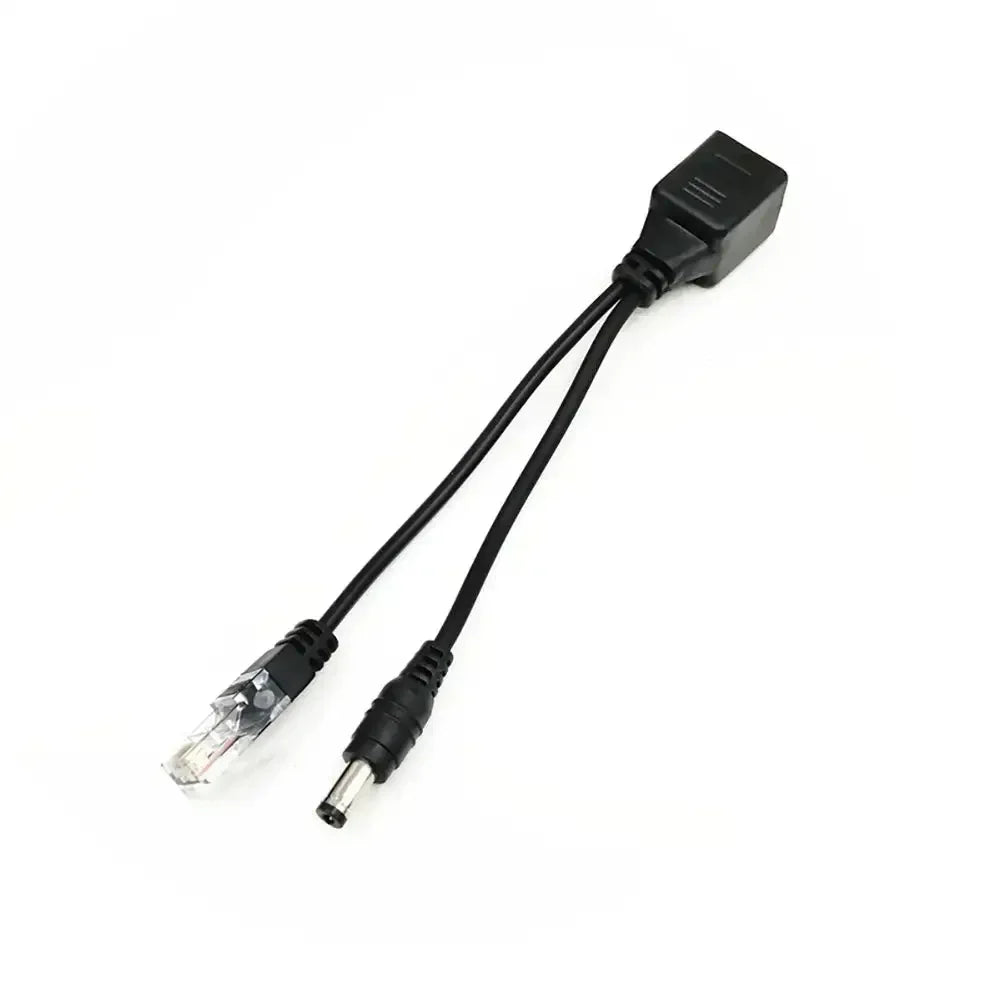 POE Cable Passive Power Over Ethernet Adapter Cable POE Splitter RJ45 Injector Power Supply Module Cables 5V 12v For IP Camea