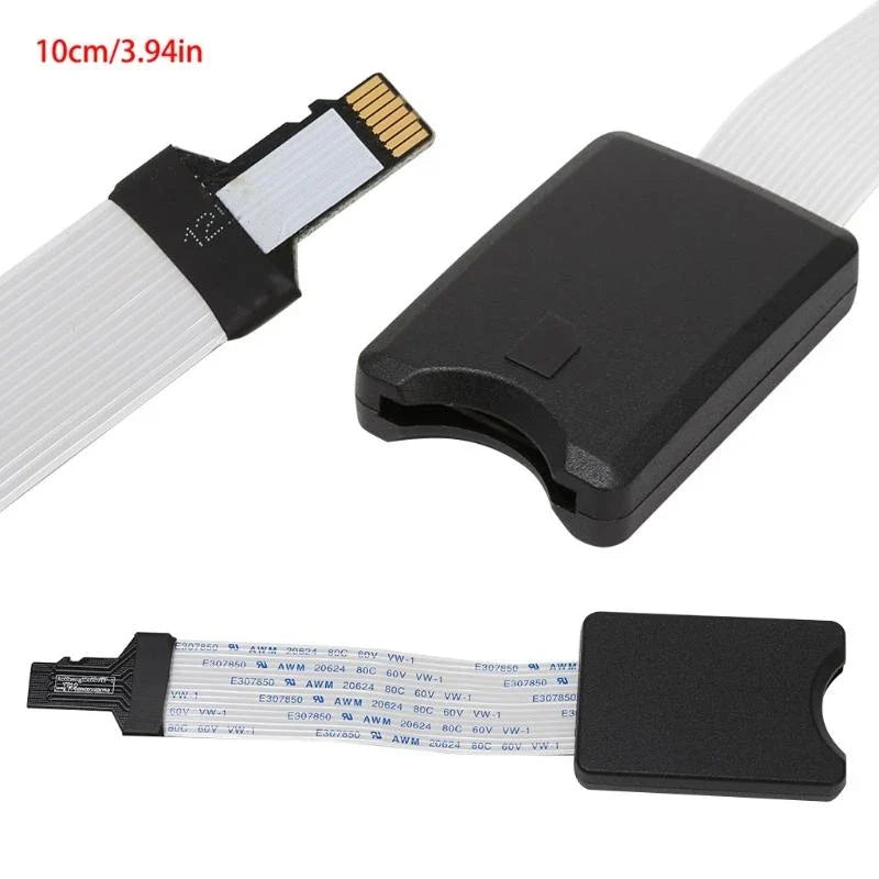 2025 New TF Card Female to TF micro SD Male Flexible Memory Card Extension Cable Reader TF To MicroSD Extension Adapter Cable