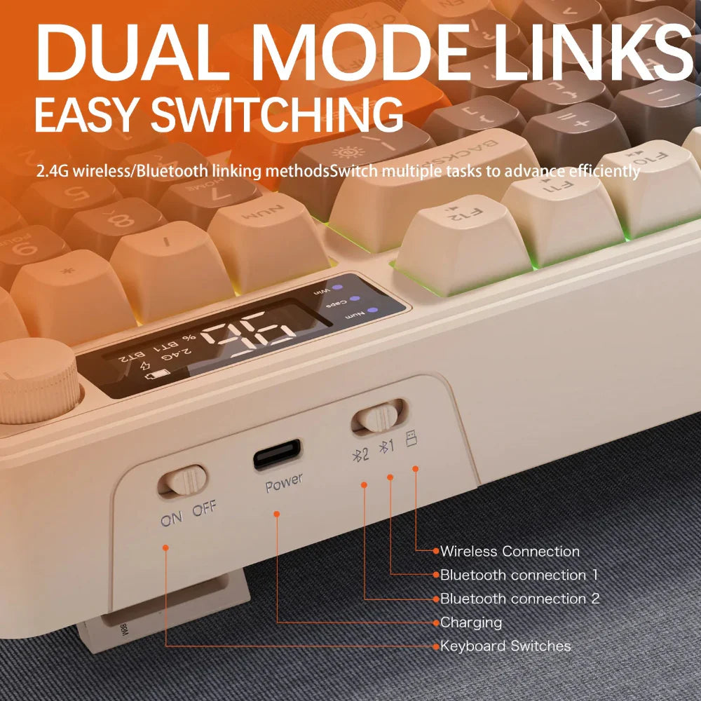 Dragon Max 96 Bluetooth Wireless Keyboard and Mouse Set
