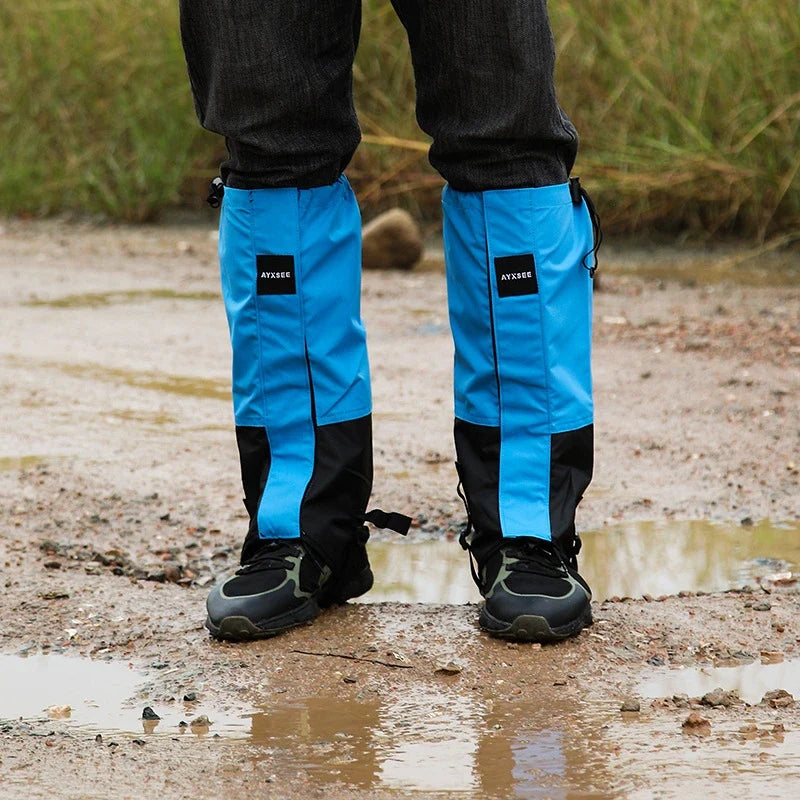 Durable Waterproof Leg Gaiters Hiking Hunting Camping Climb Boots Leggings Covers Outdoor Hunting Winter Snow Skiing Leg Warmers