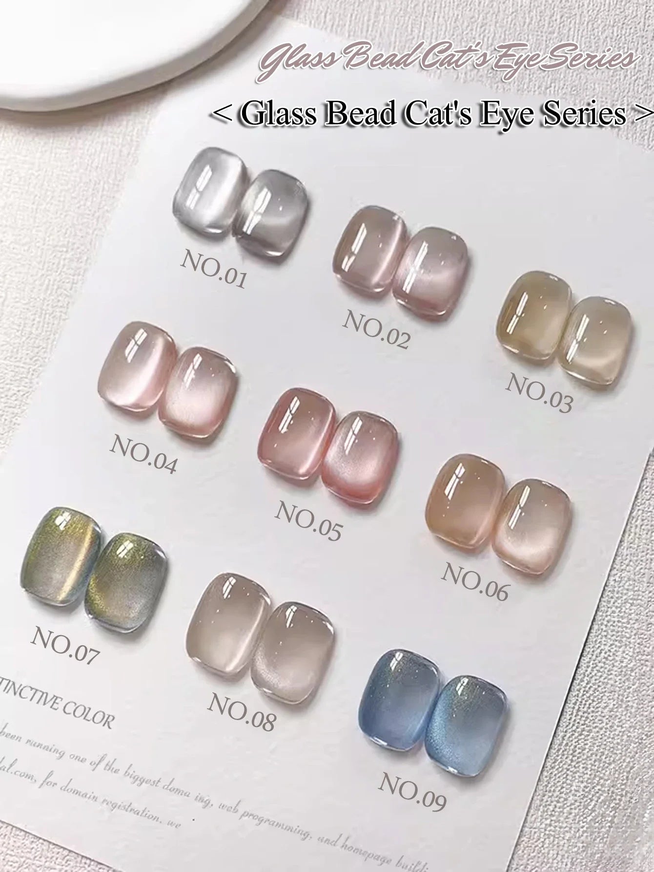 WS Black Glass Cat Magnetic Gel Nail Polish Punk Style Nail Art Manicure Varnis Semi Permanent Gel for Winter Nail Supplies