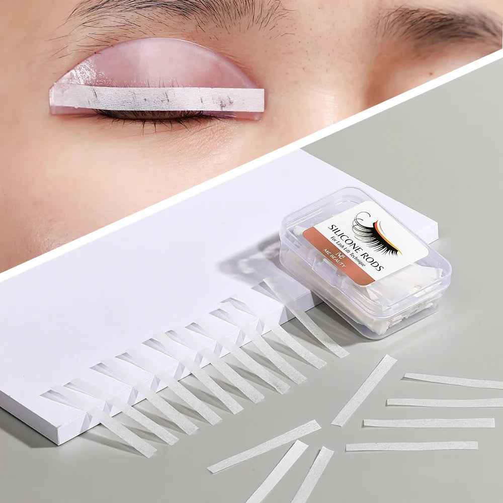 500pcs Lash Lift Pads, Eyelash Lift Rods Covers Pads Curlers,Disposable Eyelash Tapes Makeup Beauty Tools for Lash Lifting