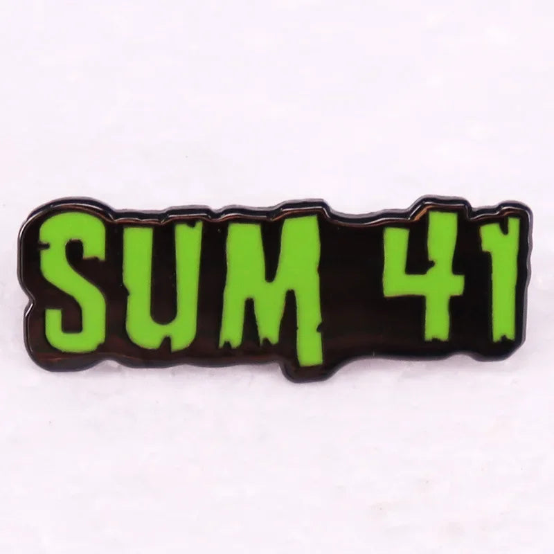 Popular Music Rock Album Enamel Pin Band Punk Brooch Music Lovers Metal Badge Fashion Jewelry Accessories Gifts