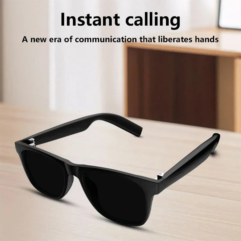 Lenovo Smart Glasses Touch Control Camera 8K HD Recording Bluetooth Call Voice Assistant Translator AI Glasses for Adults New