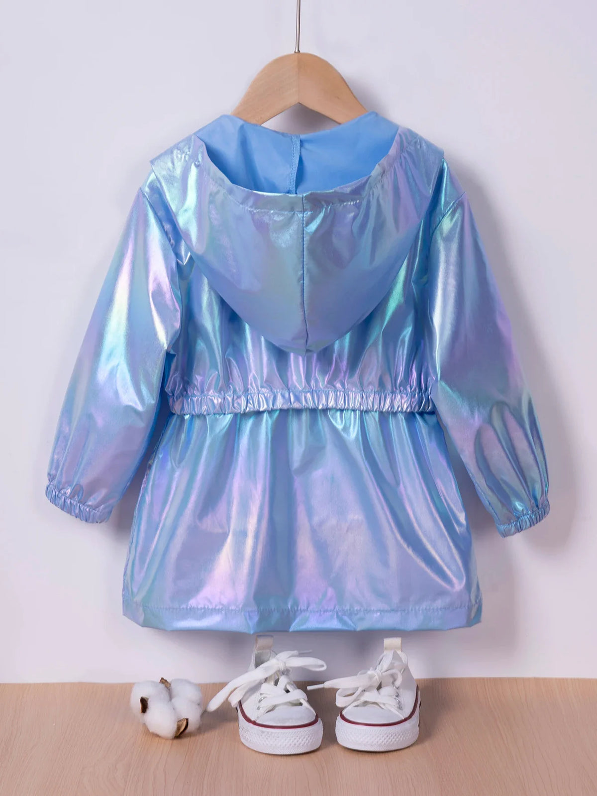 Girl's Spring and Autumn Children's Light and Thin Breathable Zipper Coat Jacket for Boys and Girls Fashion Thin Jacket
