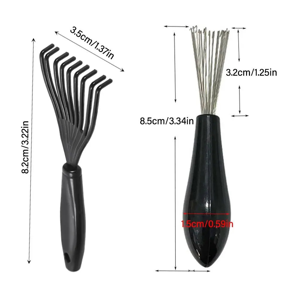 1PC Comb Hair Brush Cleaner Plastic Handle Cleaning Brush Remover Embedded Beauty Tools Cleaning Products Cleaning Supplies